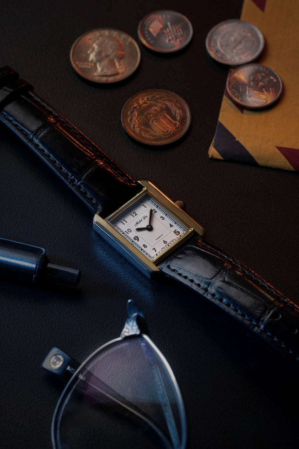 Motel De Tropic Watch - Commute Gold / Ready Stock