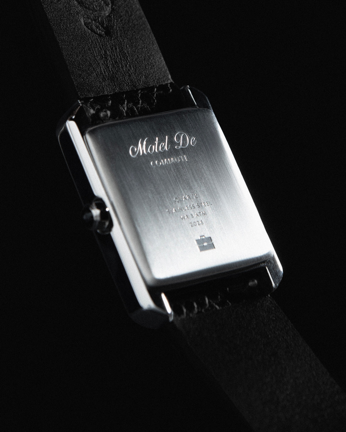 Motel De Commute Black Tuxedo Silver